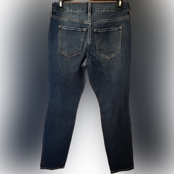 NWT OLD NAVY Petite 4 Mid- Rise Power Slim Straight Jeans - Picture 2 of 9